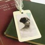 Edwardian Lady Portrait Gift Tag Bookmark