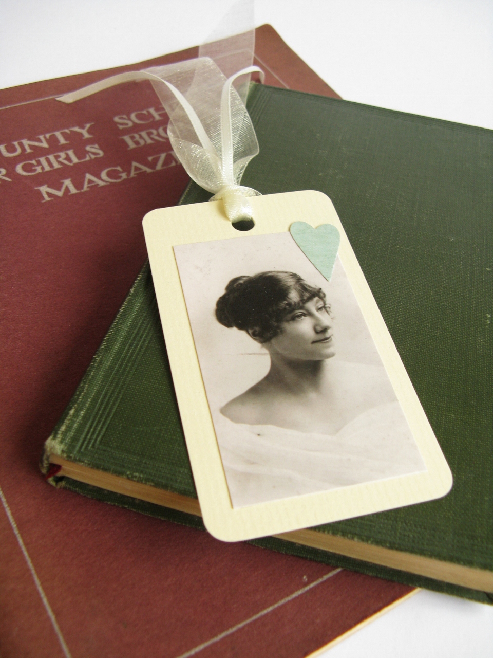 Edwardian Lady Portrait Gift Tag Bookmark